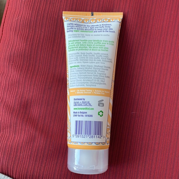 HumanKind Body Souffle Lightly Whipped Cream Moisturizer Natural Vegan SkinCare - Picture 2 of 12